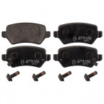 Image for Brake Pad Set Rear To Suit Chevrolet and Chrysler and Kia and Opel and Vauxhall
