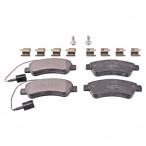 Image for Brake Pad Set To Suit Citroen and Fiat and Opel and Peugeot and Vauxhall