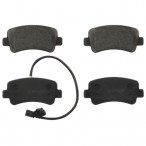 Image for Brake Pad Set Rear To Suit Nissan and Opel and Renault and Vauxhall