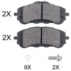Image for Brake Pad Set Front To Suit Citroen and Opel and Peugeot