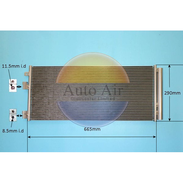 Auto Air Gloucester 16-0083 - Condenser - Air Conditioning image