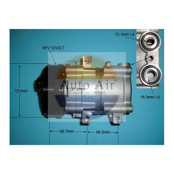 Auto Air Gloucester 14-8145 - Compressor - Air Conditioning image