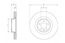 Brake Disc Audi 11-18