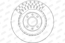 SGL BRK DISC FT CITR RENA DS3 DS PEUG 208 11-19