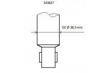 SGL SHOCK ABS FT L&R AUDI 94-01