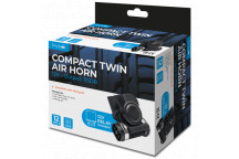Simply Auto HN54 Compact Twin Air Horn 12V - Loud Dual Tone