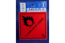 Flammable Liquid Sticker