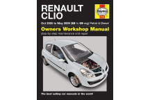 Workshop Manual Haynes Manual Rena Clio 05-09