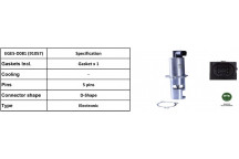 EGR VALVE KUBISTAR 03-10