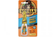 Gorilla 4044501 Super Glue Brush & Nozzle 12g - Dual-Applica