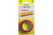 Pearl Automotive PWN157 PVC Insulating Tape - Red 19 mm x 4.