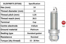 Spark Plug Mercedes 14-23