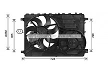 CLG FAN LAND ROVER DISCOVERY RANGE EVOQUE 11-20