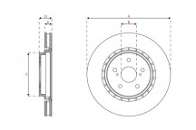 Brake Disc Toyota Lexus 12-18