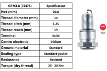 Spark Plug Alfa Romeo Mitsubishi 88-06