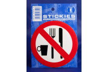 No Food-Drink Sticker