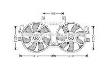 CLG FAN SPACE GEAR 94-96