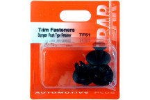 Autobar Bumper Push?Type Retainer ? Toyota/Mitsubishi Pack o