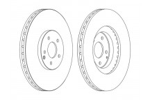 SGL BRK DISC FT MERC CLK 02-07