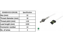 LAMBDA SENSOR FT VAUX ASTRA RENA CLIO 86-01