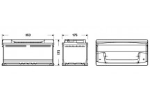 Starter Battery BMW Ford Jeep Porsche Seat VW 86-10