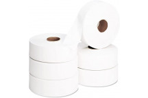 DEB PDSBTRJ 2-Ply White Jumbo Toilet Roll