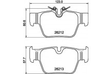 Brake Pad Set - Disc Brake BMW Mini 18-24