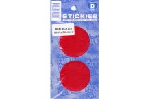 Reflective Pairs Red Sticker