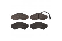Brake Pad Set - Disc Brake Citroen Fiat Peugeot 01-11