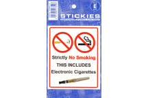 No Electronic Cigarettes Sticker