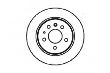 PR BRK DISC R MERC 230C 74-91