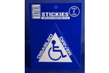Disabled Driver Triangle Sticker