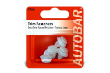 Autobar Door Trim Panel Retainer White ? Toyota/Lexus Pack o