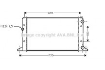 RAD FORD GALAXY VW SHARAN 95-06