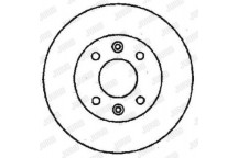 SINGLE BRK DISC FT RENA CLIO MEGANE 82-09