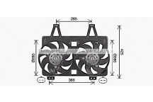 CLG FAN SPIDER 20 I 95-05