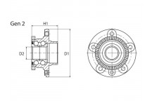 Wheel Bearing Kit Audi Seat Skoda VW 99-22