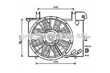 CLG FAN VOLV S70 V70 96-04