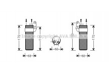 REC DRYER DACIA SANDERO 12-17