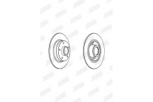 Brake Disc Renault 08-21