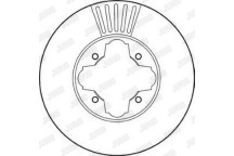 SINGLE BRK DISC FT HOND ACCORD ROVER 600 90-99