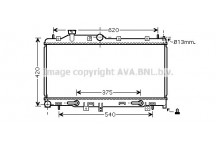 RADIATOR SUBR LEGACY 05-10
