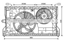 CLG FAN RH VAUX MOVANO RENA MASTER 98-06
