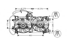 CLG FAN FIAT PUNTO 99-06
