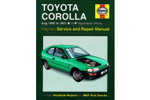 Workshop Manual Haynes Manual Corolla 92-97