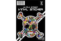 Stickerbomb Skull & X Bone Sticker