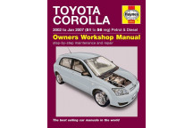 Workshop Manual Haynes Manual Corolla 02-07