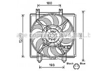 COOL FAN RH SUBR IMPREZA WRX XV 07-22