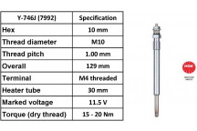 Glow Plug Mercedes 98-05