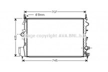 RAD VAUXHALL SIGNUM VECTRA 04-12